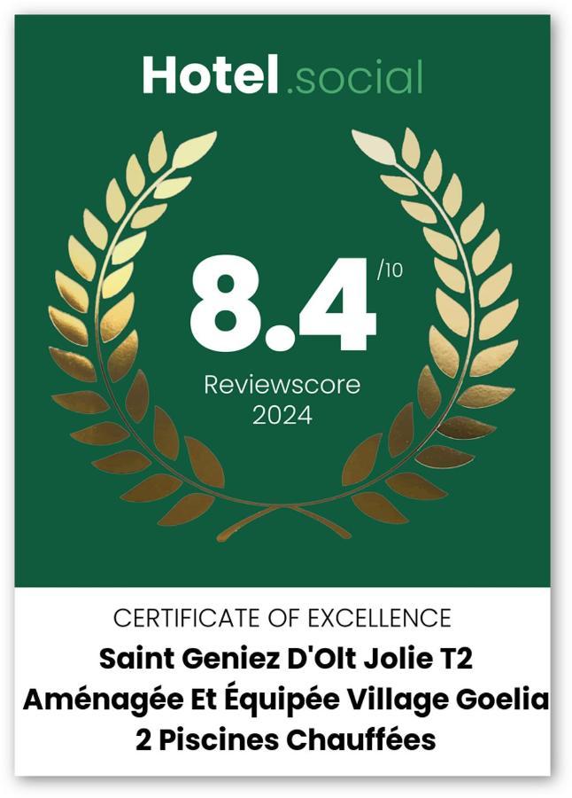 Saint Geniez D'Olt Jolie T2 Amenagee Et Equipee Village Goelia 2 Piscines Chauffees المظهر الخارجي الصورة
